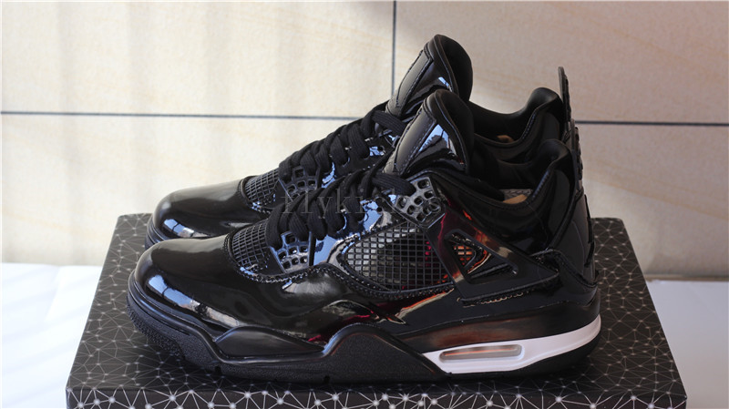 Authentic Air Jordan 4 Rero 11lab4 Black